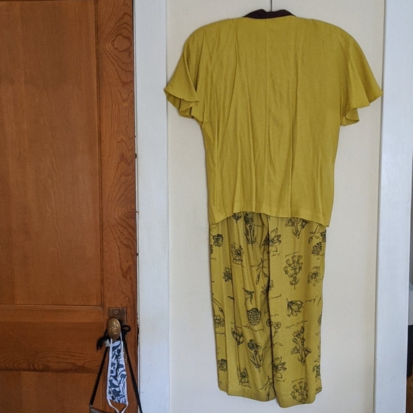 Vintage 90s Max Studio top and Palazzo pants sz 1 - Picture 4 of 11